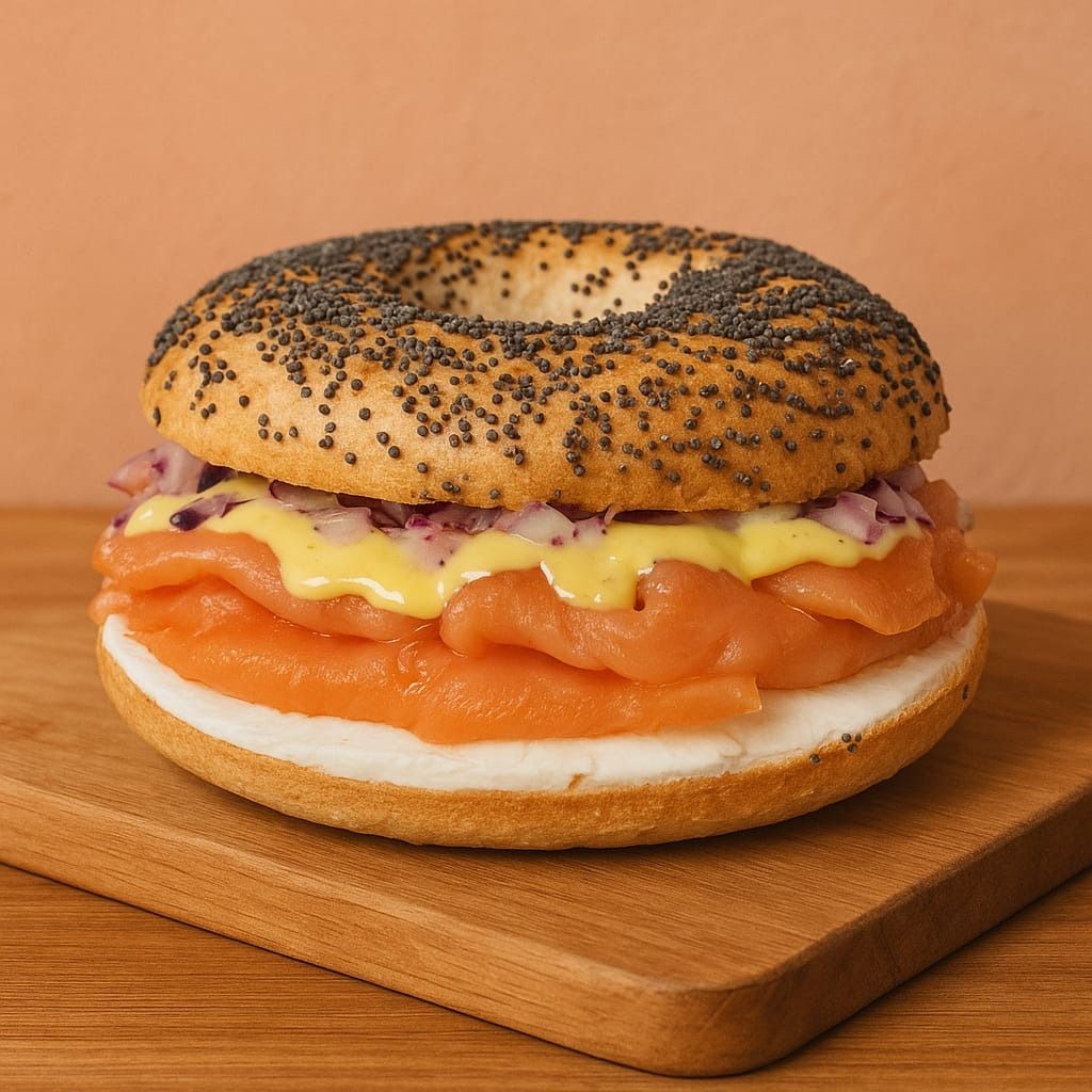 Bagel Salmón