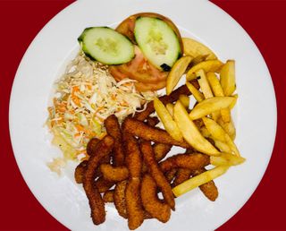 Fingers de pollo (ración)