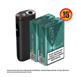 Starter Kit glo™ Hyper PRO Obsidian Black + Kent designed for glo™ Green