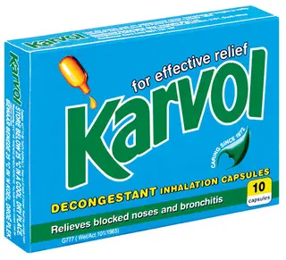 Karvol Decongestant Caps 10`S