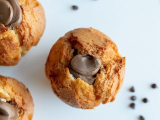 Мафін ванільний з нутелою