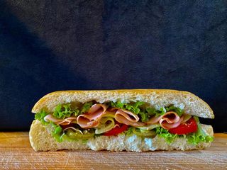 ორმაგი პანინი სტანდარტული ლორით