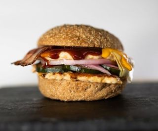 Hamburguesa Proteica Bacon Cheese