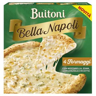 Pizza 4 formaggi BUITONI BELLA NAPOLI, caja 345 g