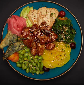 Poke Bowl Kurczak Teriyaki