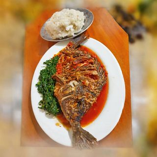 Grilled Fish Offer Dry Fish
