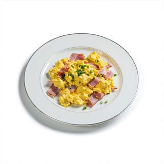 Huevos A La Francesa Con Jamón