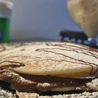 Vito il pancake, al Pistacchio