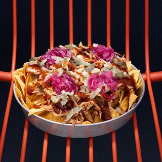 Nachos pulled pork