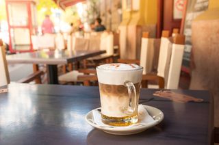 Cafea în patru straturi