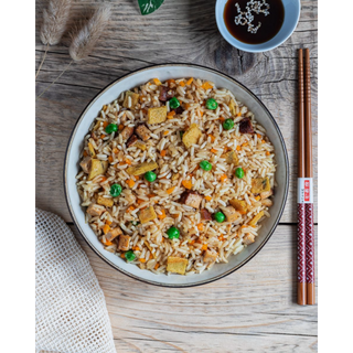 Riz cantonnais poulet 