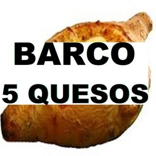 Barco De Queso Con 5 Quesos
