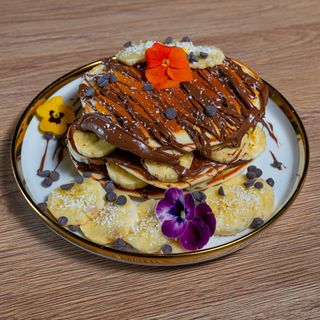 Pancakes Cu Nuttella Si Banane