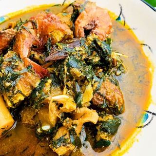 Ikwerre okazi soup with beef