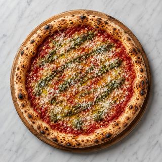Pizza al Pesto