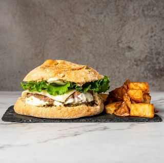 Burger Buey Jauma (Simple)