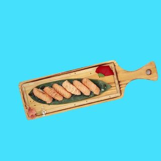 Nigiris de salmón soasado  (6 pzs.)