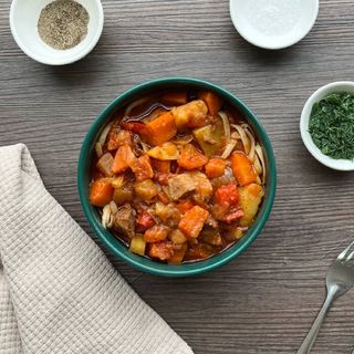 Лагман с говядиной