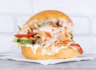 Бургер с месо от дюнера