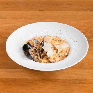 Risotto cu fructe de mare