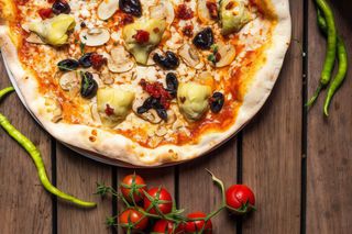 Pizza Gamberetti (32 Cm.)