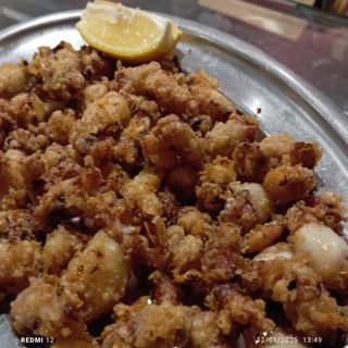 Tapa Caliente De Puntillas De Calamar A La Andaluza