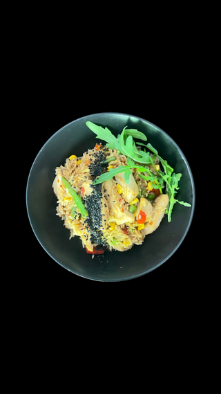 Рис з куркою і овочами 450g