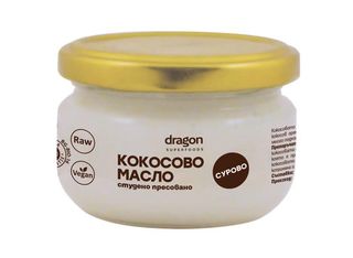 Био кокосово масло, студено пресовано, Dragon Superfoods (100ml)