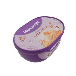 Мороженое "Крем-Брюле пломбир" в ванночке (0,400 кг)