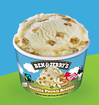 Ben & Jerry's Vainilla Pecan Brittle (100 ml)