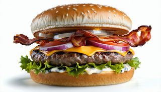 Guanciale di Norcia - Angus americano, pomodoro, insalata