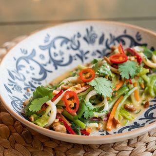 კალმარების სალათი და იუძუ