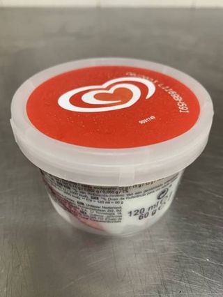 Gelado de Morango Olá