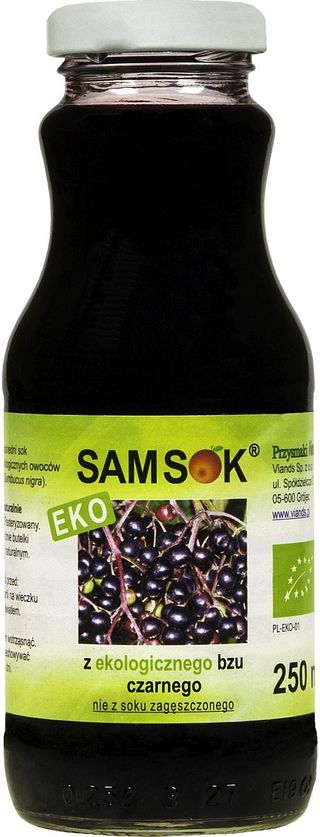 Sam sok z bzu czarnego BIO 250ml-VIANDS