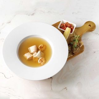 Суп із шотландського лосося та палтуса (250г)