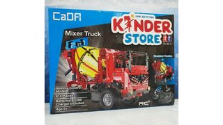 Конструктор бетономешалка 2в1 814 деталей