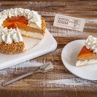 Tarta nevada de turrón (12 raciones)