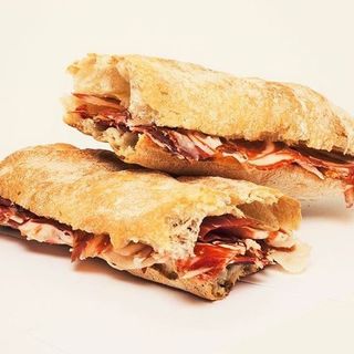 Jamon Iberico, Cebolla Caramelizada Y Foie Gras