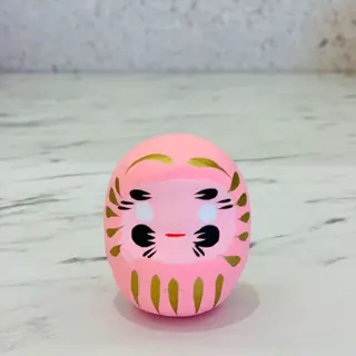 Mini Daruma Rosa - Afecto
