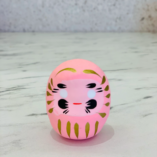 Mini Daruma Rosa - Afecto