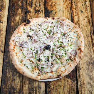 Pizza gourmet  empollona (mediana)