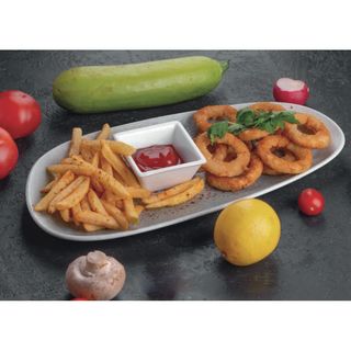 Луковые кольца с фри