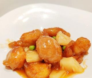 Gamberi in salsa agrodolce