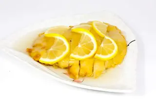 Tagliata di pollo al limone