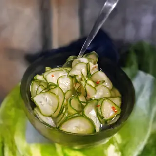 Sunomono salmão