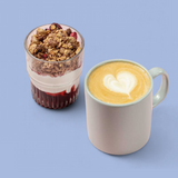 Combo: Yogurt Parfait + Cappuccino 0.35l / კომბო: იოგურტი პარფე + კაპუჩინო 0.35ლ