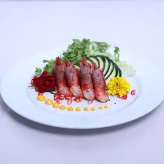 Sashimi di gambero rosso di mazzara