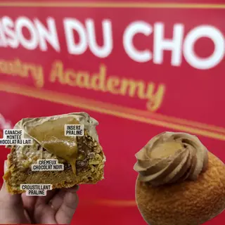 Chou chocolat & praliné 