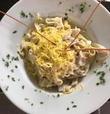 Pâtes Poulet Champignons