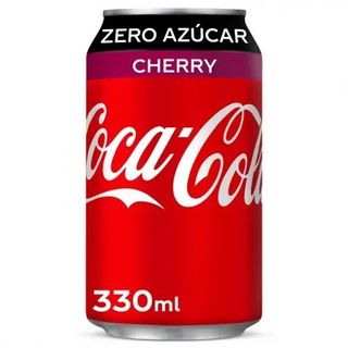 Coca-Cola Sabor Cereza Zero Azúcar Lata 330 Ml.